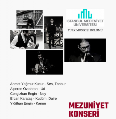 Türk Musikîsi Bölümü Öğrencilerimizin Mezuniyet Konseri