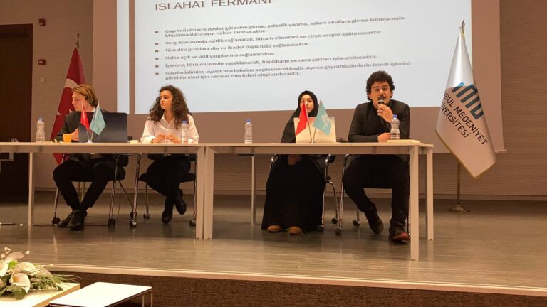 Our University’s Media Debate Club Organized a Student Panel Titled “From Tanzimat to Today”