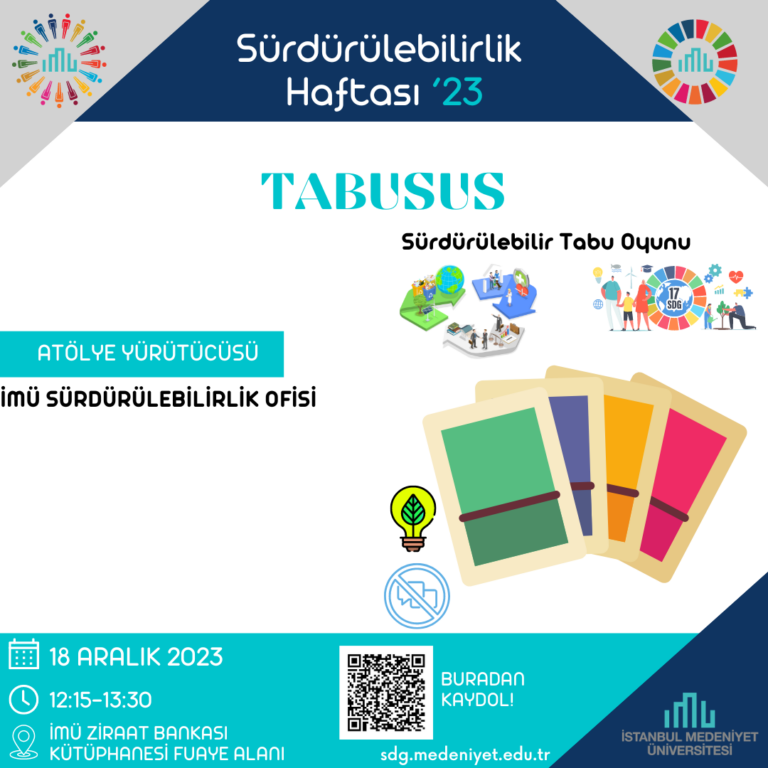 TABUSus: Sürdürülebilir Tabu Oyunu