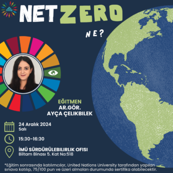 “Net Zero 101: Ne, Neden, Nasıl?” Seminer- I