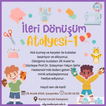 İleri Dönüşümle Kukla Tasarımı Atölyesi-1