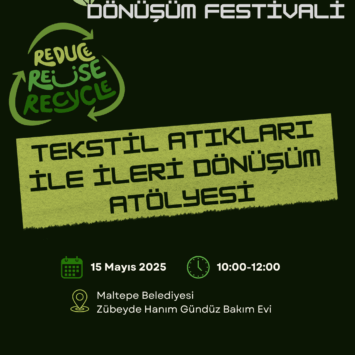 İMÜ Sürdürülebilirlik Topluluğu Çocuklar İçin “Tekstil Atıklarıyla İleri Dönüşüm Atölyesi” Düzenliyor