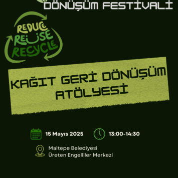 İMÜ Sürdürülebilirlik Topluluğu Kırılgan Gruplara Yönelik “Kağıt Geri Dönüşüm Atölyesi” Düzenliyor