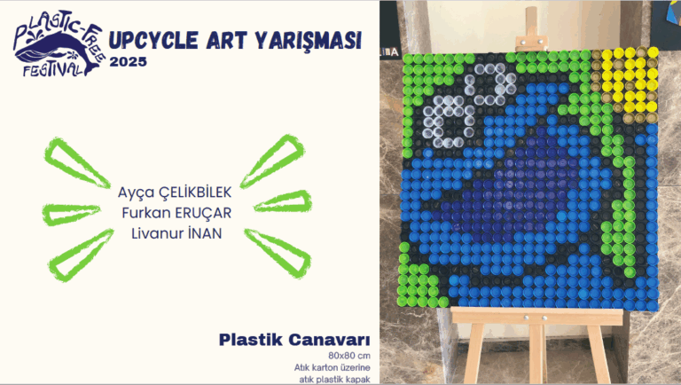 Sürdürülebilir İMÜ Ekibi Upcycle Art 2025’te Birincilik Ödülünü Kazandı