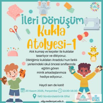 İleri Dönüşümle Kukla Tasarımı Atölyesi-1