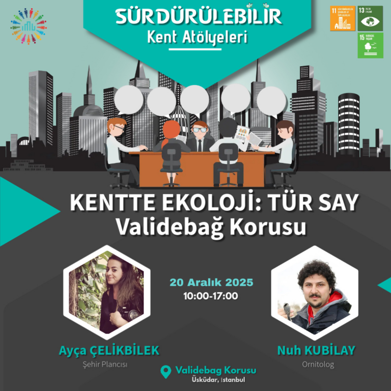 “Kentte Ekoloji- Tür Say: Validebağ Korusu” 2025 Kış Gözlemi
