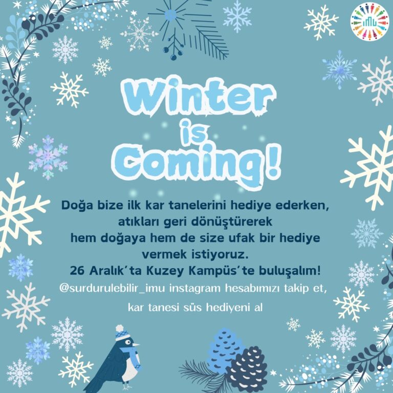 IMU Sustainability Club Gave Students Snowflakes Made in Plastic Recycling Workshops as Gifts