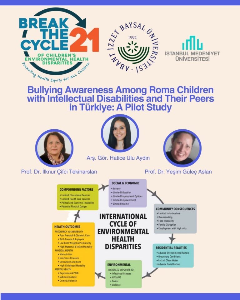 Akademisyenlerimizin Çocuklarda Zorbalık Farkındalığını Artırmayı Amaçlayan Projesi Uluslararası Break the Cycle 21 Programına Kabul Edildi